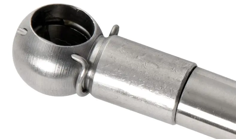 TETE INOX POUR VERIN A GAZ 