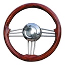 MAHOGANY STEERING WHEEL
