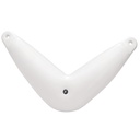 PARE BATTAGE COIN ARRIERE BLANC (SANS CORDAGE)