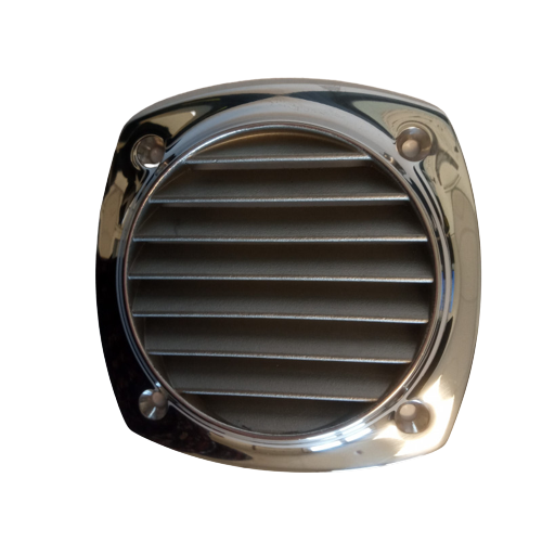 GRILLE D'AERATION 97mm x 97mm INOX