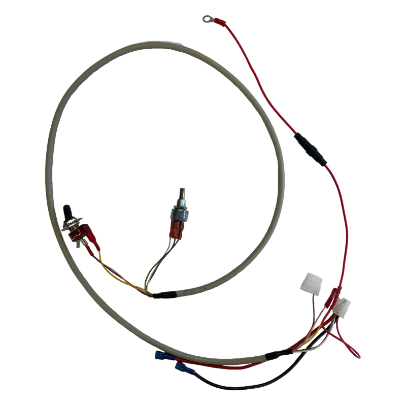 FAISCEAU DE COMMANDE COMPLET 12V MOTEUR ECO ONE 1KW CONTACTEUR BASCULE (ACE/ACE2)