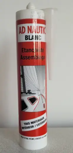 [B2796] MASTIC NAUTIQUE BLANC (Cartouche 300ml)