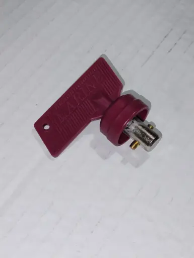 [B2773] CLE COUPE CIRCUIT BIPOLAIRE ROUGE
