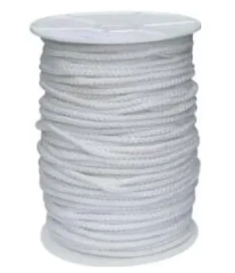 [B2715] GARCETTE BLANCHE POUR PARE BATTAGE Ø5mm (vendue au m)