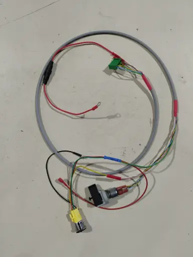 [B8063] COMPLETE 12V CONTROL HARNESS FOR ENDURA50 0.65KW 2D MOTOR WITH LIGHTED PUSH-BUTTON CONTACTOR (ACE)