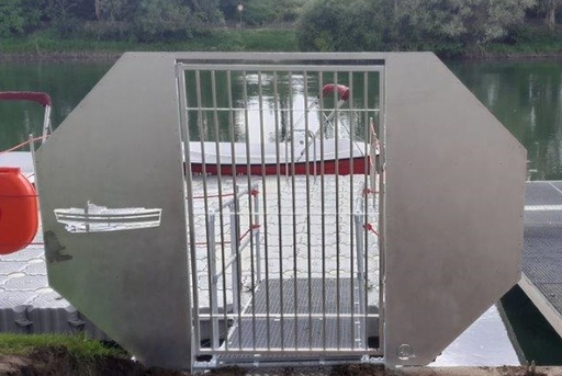 [B6468] PORTILLON PASSAGE AVEC JOUE DE SÉCURITÉ PONTON