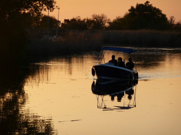 Garonne en bateau électrique