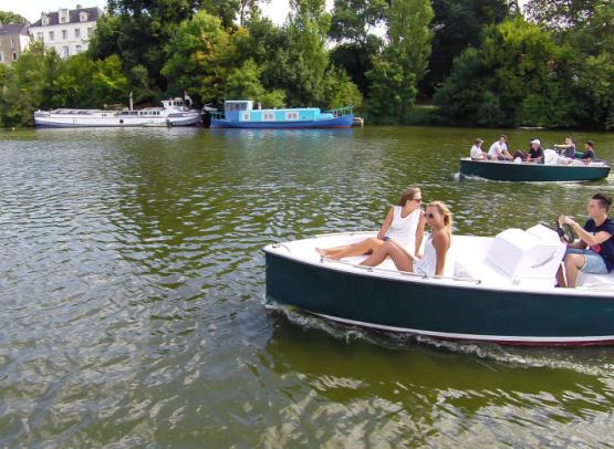 La loire en bateau électrique