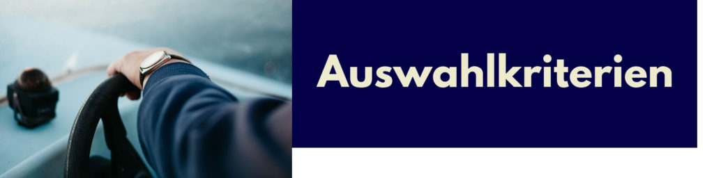 Auswahlkriterien Elektromotors